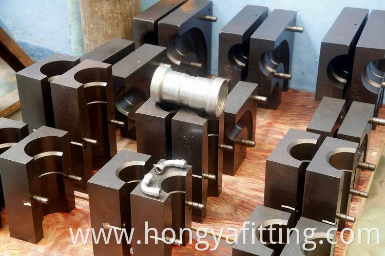 Stainless steel epual coupling press fitting v-type